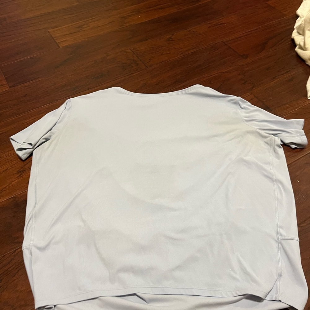 Blue Lululemon oversized shirt